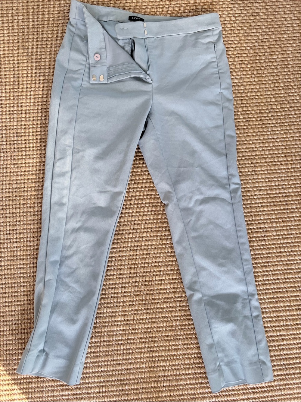 LOFT Sky Blue Women's Tailored Pants